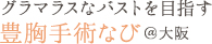 グラマラスなバストを目指す豊胸手術＠大阪